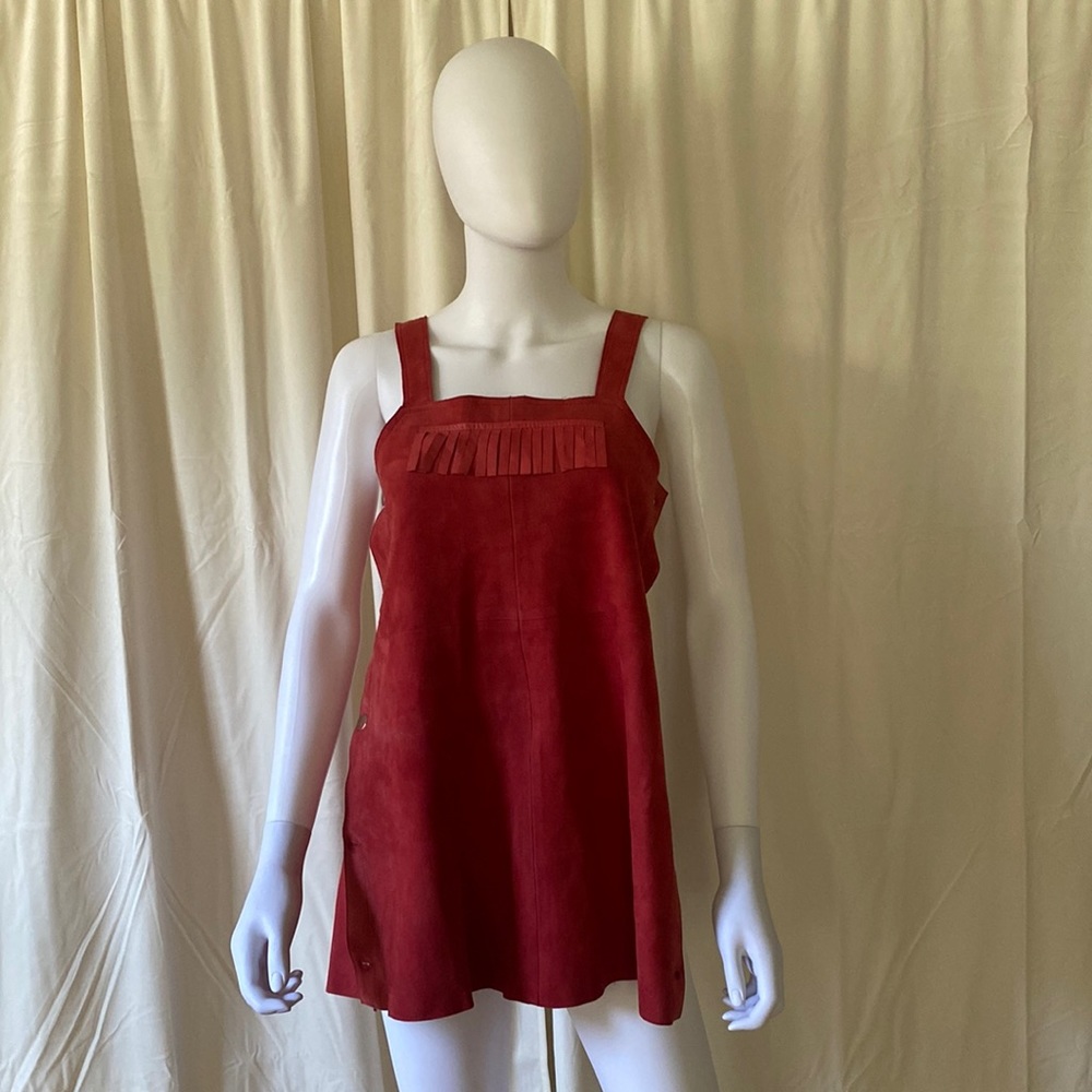 MM6 Martin Margiela Soft Leather mini dress